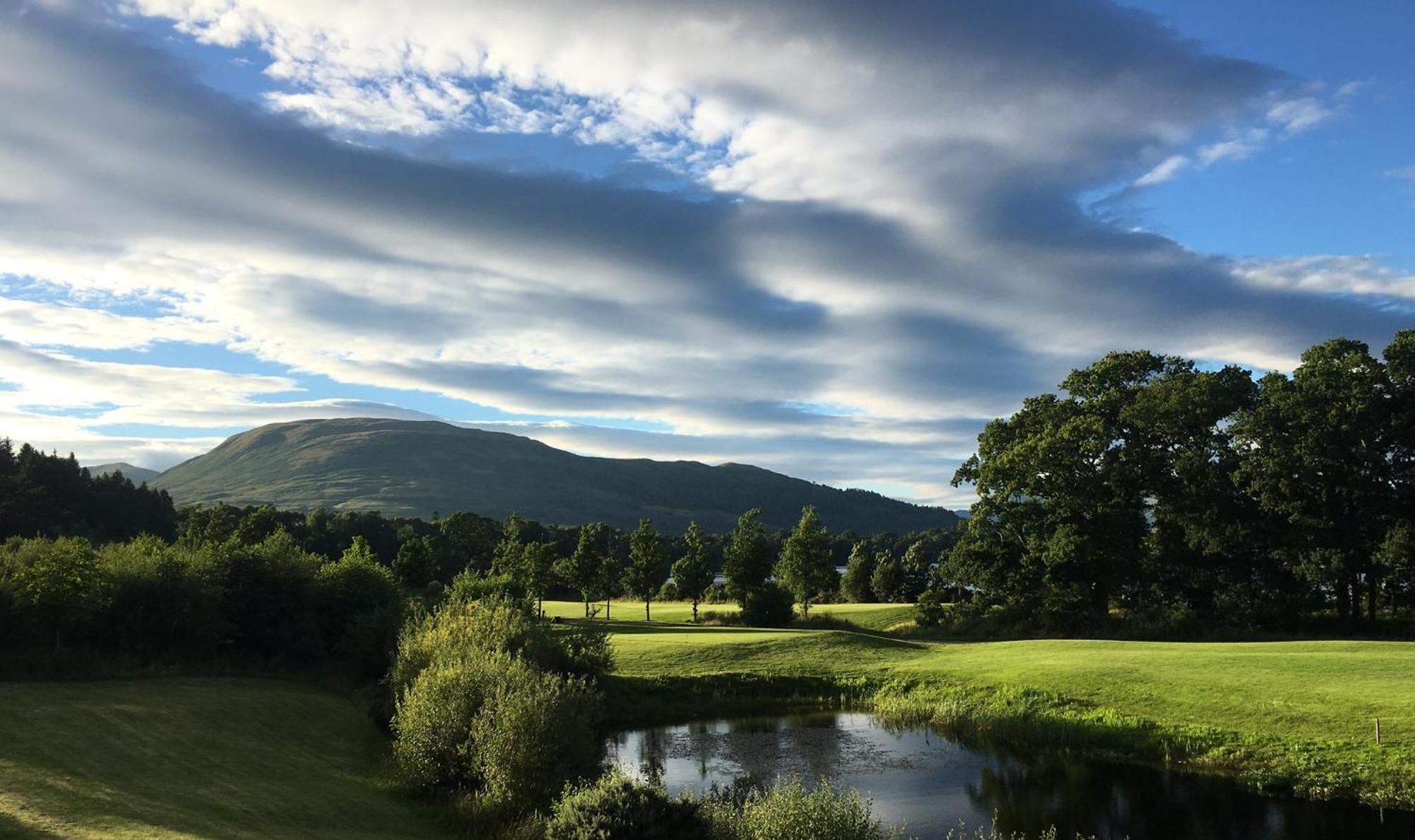 Cameron House On Loch Lomond Alexandria Bagian luar foto The River Calder at Castle Hill